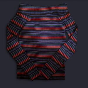 Striped Off-Shoulder Top